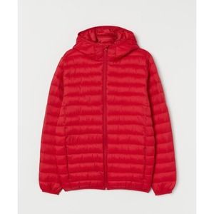 Red Padded Lightweight Jacket